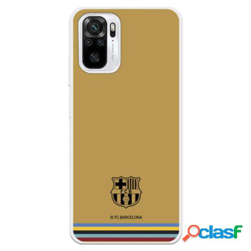 Funda Para Xiaomi Redmi Note 10 Del Fc Barcelona Escudo