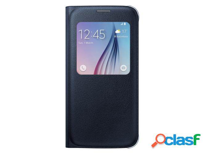 Funda SAMSUNG Galaxy S6 S-View Negro