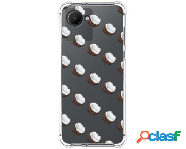 Funda Silicona Antigolpes para Realme C30 diseño Cocos