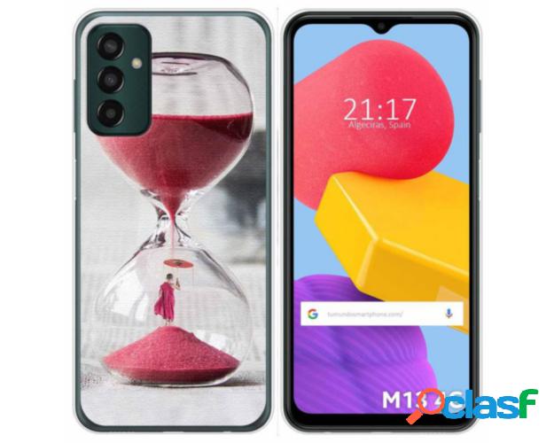Funda Silicona para Samsung Galaxy M13 4G diseño Reloj