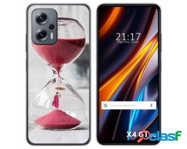 Funda Silicona para Xiaomi Poco X4 GT 5G diseño Reloj