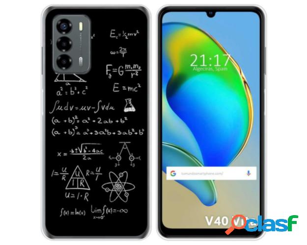 Funda Silicona para ZTE Blade V40 Vita diseño Formulas