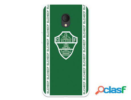 Funda para Alcatel U5 3G del Elche CF Escudo Fondo Verde