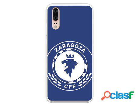 Funda para Huawei P20 del Zaragoza CF Femenino Escudo Grande