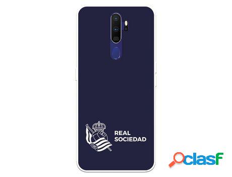 Funda para Oppo A9 2020 Real Sociedad de Fútbol Azul Oscuro