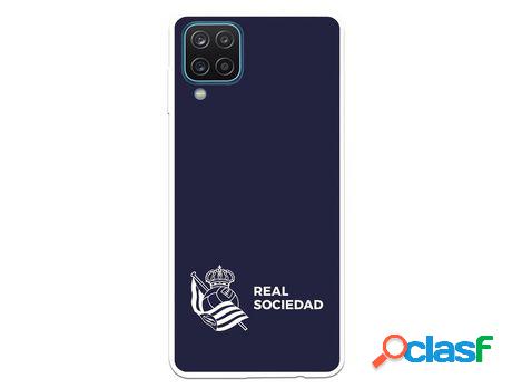 Funda para Samsung Galaxy A12 Real Sociedad de Fútbol Azul