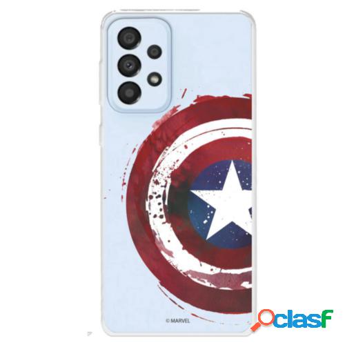 Funda para Samsung Galaxy A33 5G Oficial de Marvel Capitán