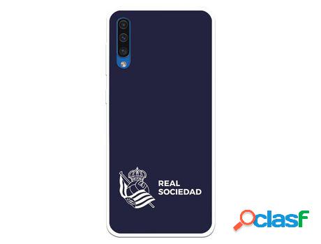 Funda para Samsung Galaxy A50 Real Sociedad de Fútbol Azul