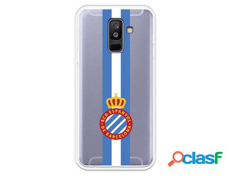 Funda para Samsung Galaxy A6 Plus 2018 del RCD Espanyol