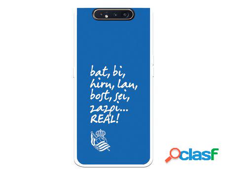 Funda para Samsung Galaxy A80 Real Sociedad de Fútbol