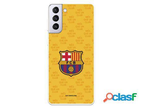Funda para Samsung Galaxy S21 Plus del Barcelona Escudo Mes