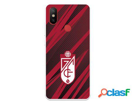 Funda para Xiaomi Mi 6X Oficial del Granada CF Escudo -Rojas