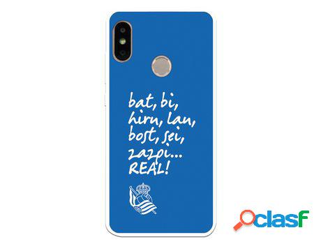 Funda para Xiaomi Mi A2 Lite Real Sociedad de Fútbol