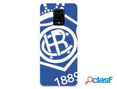 Funda para Xiaomi Redmi Note 9S del Recre Escudo Fondo azul