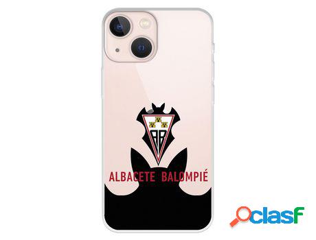 Funda para iPhone 13 Mini del Albacete Escudo Transparente -