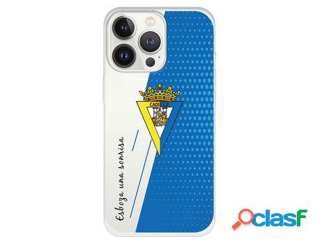 Funda para iPhone 13 Pro del Cádiz Esboza una sonrisa -