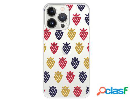 Funda para iPhone 13 Pro del Osasuna Patron Escudos Colores