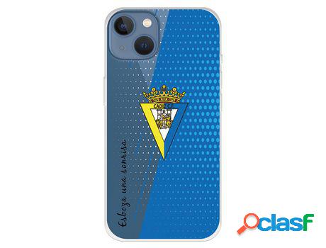 Funda para iPhone 13 del Cádiz Esboza una sonrisa -