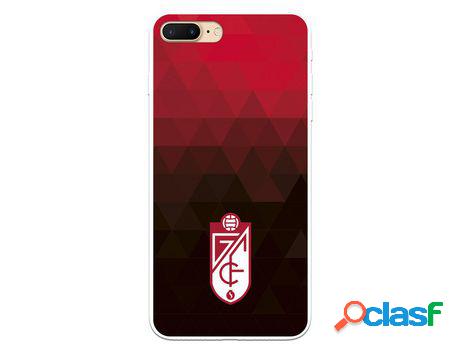 Funda para iPhone 7 Plus del Granada CF Escudo - Fondo Rojo