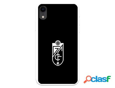 Funda para iPhone XR del Granada CF Escudo Fondo Negro