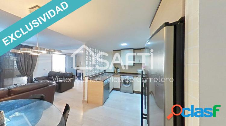 Gran vivienda con terraza en Puerto de Sagunto