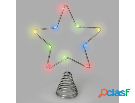 Guirnalda adorno luces navidad estrella arbol navidad luz