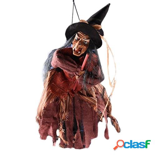 Halloween Hanging Witch Scary Creepy Flying Screaming Witch