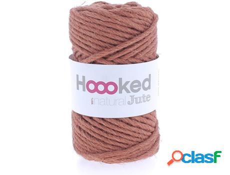 Hilo HOOOKED 100% Natural Jute Antique Brick (Rojo)