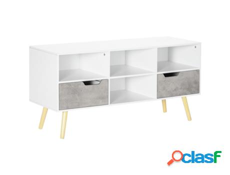 Homcom Mueble De Tv Para Televisores De Hasta 50 Pulgadas