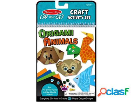 Jogo de Mesa MELISSA & DOUG Origami Animals (3 Anos)