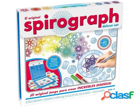Juego Creativo WORLD BRANDS Spirograph Deluxe Set (8 años)