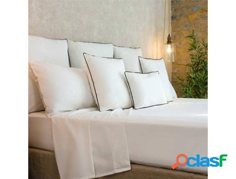 Juego de Sábanas COTTON ARTEAN (Blanco - Cama de 135 cm -