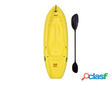 Kayak Rígido LIFETIME Amarillo con Remo Youth