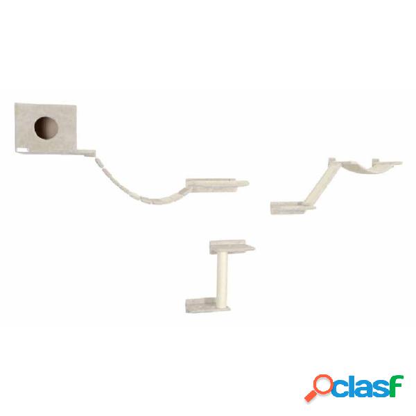 Kerbl Rascador de pared para gatos Mount Everest madera