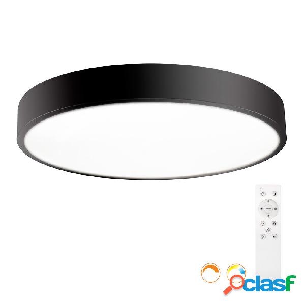 Kramfor big plafón 50w ø60cm cct negro blanco dual