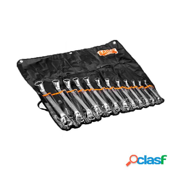 Llave estrella acodada bahco 2m/12t 12 piezas