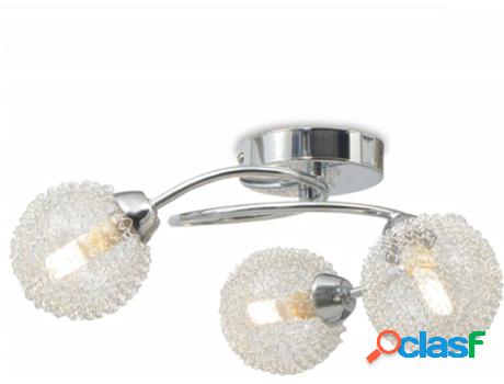 Lámpara de Techo VIDAXL LED (120 W - 3 Un)
