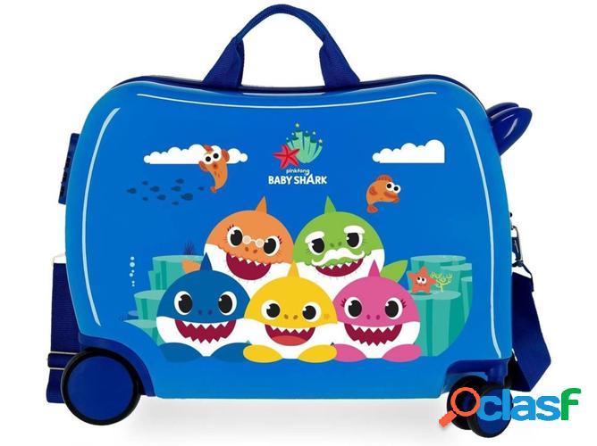 Maleta de Cabina NICKELODEON Happy Family Azul (50x38x20cm)