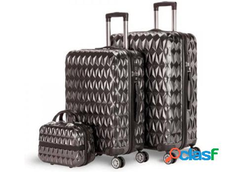 Maletas de Viaje NEWTECK Set de 2 + Bolsa de Higiene (43 x