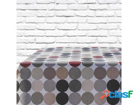 Mantel antimanchas dotts rollo 1,4 x 25 metros.