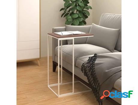 Mesa Auxiliar VIDAXL Blanco (Madera contrachapada - 40 x 30