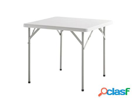 Mesa plegable cuadrada multifuncional, portatil,