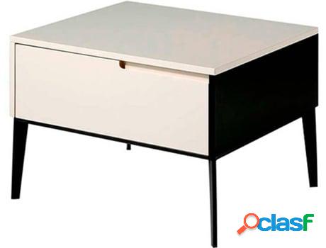 Mesita de Noche ANGEL CERDÁ S.L. 7031-R (Negro - MDF - 60 x