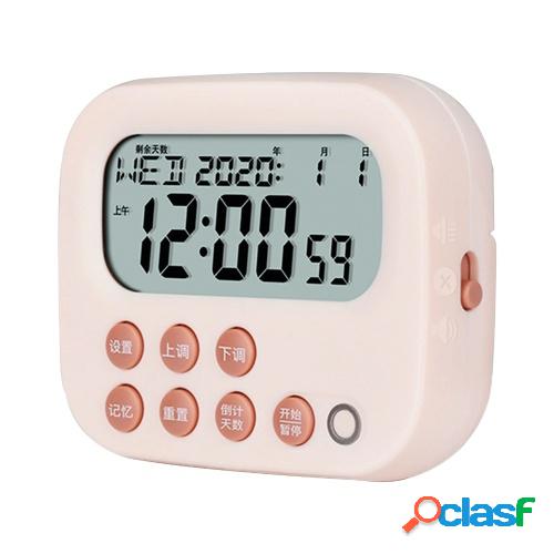 Mini temporizador de cocina digital Alarma de cuenta