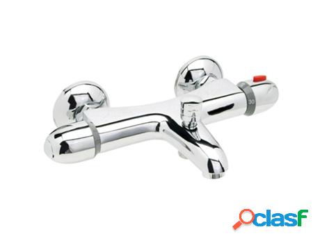 Monomando línea flow baño y ducha termostático con