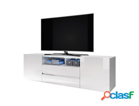 Mueble de TV SELSEY Bros Blanco (137 x 42.5 x 34.5)