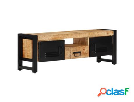 Mueble para TV VIDAXL (Madera - Marrn - 120 x 30 x 40 cm)