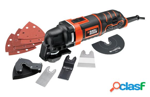 Multiherramienta oscilante 300 W 11 ACCESORIOS Blackdecker