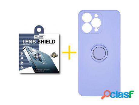 Pack 1 X Película de Cámara trasera + Funda Accetel para