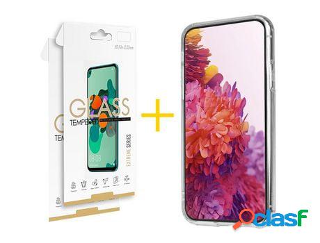 Pack 2 Películas 2.5D + Funda SKYHE por Huawei Mate 20 Lite